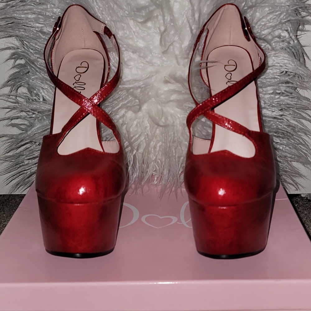 Sexy Strappy Platform Heels